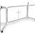 Coffin trestle, P-shaped