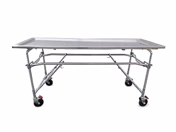 Embalming Table - Height-adjustable