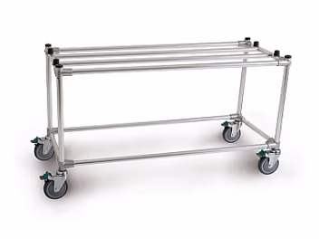Aluminum casket trolley