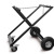 Off-Road funeral trolley with chain height adjustment