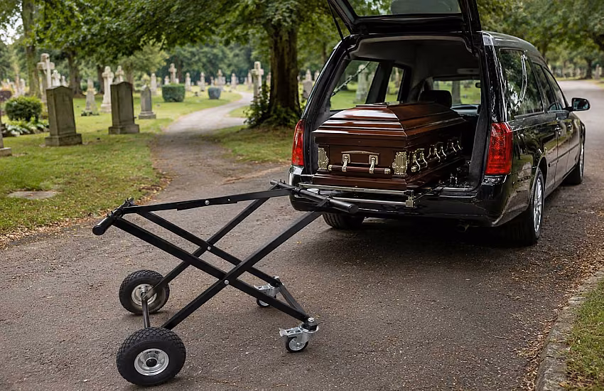 Which funeral trolley should you choose – scissor, off-road or hydraulic?